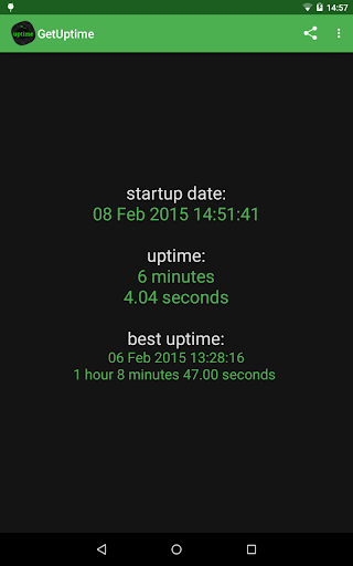 Get Uptime