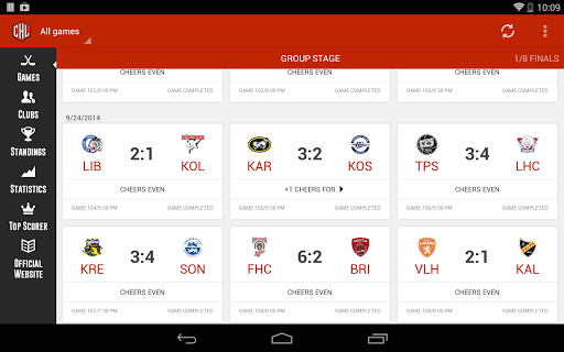 【免費運動App】CHL 2014 / 2015-APP點子