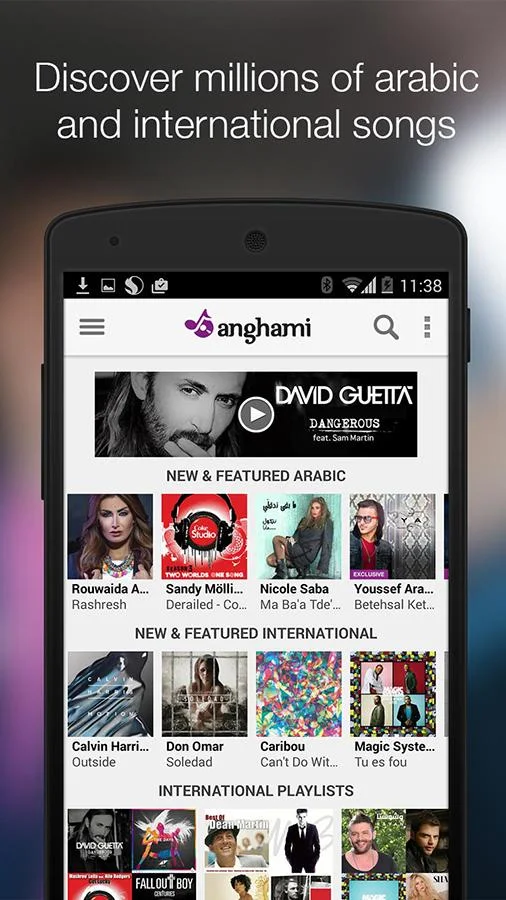 Anghami - Music Unlimited - screenshot