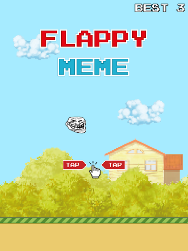 【免費街機App】Flappy Meme Free - Troll Hard-APP點子