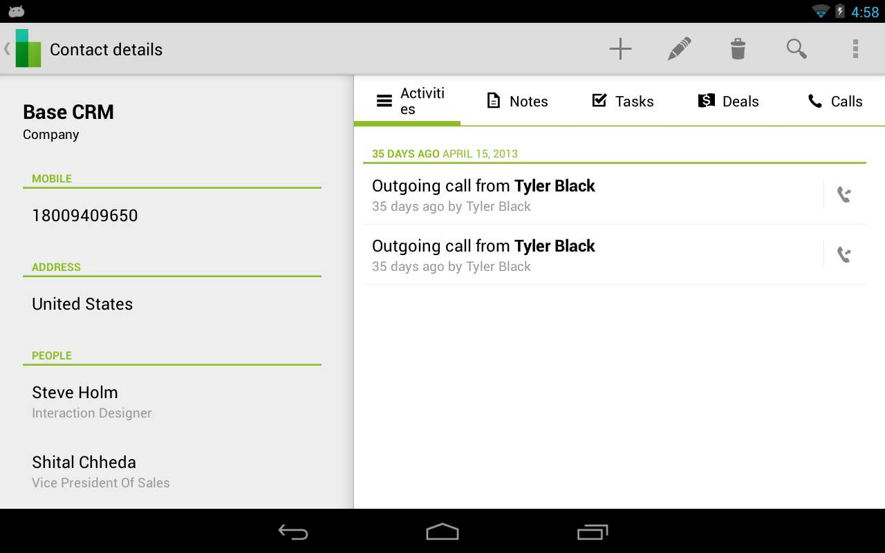 Base CRM - Android Apps on Google Play