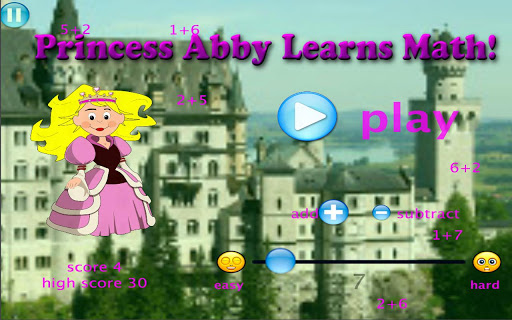 Princess Abby Learns Math