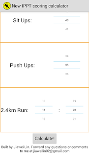 How to download New IPPT Scoring Calculator 3.1 apk for bluestacks