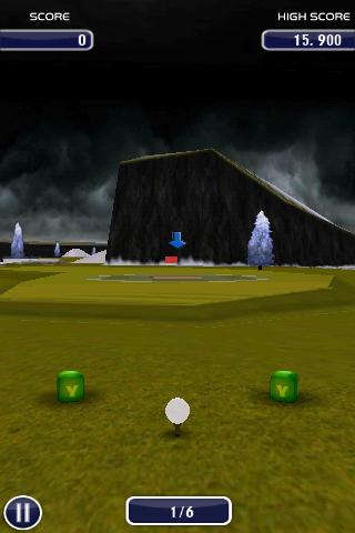 Android application Golf 3D screenshort