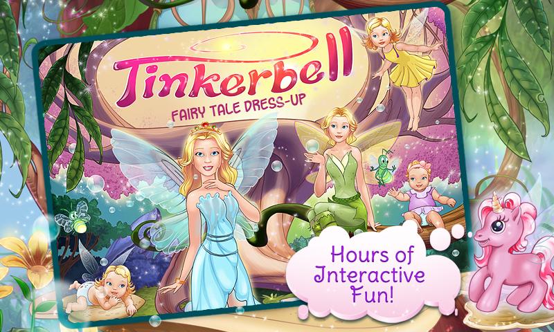Tinkerbell Dress Up &amp; Story Screen 1