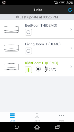 DAIKIN Mobile Controller