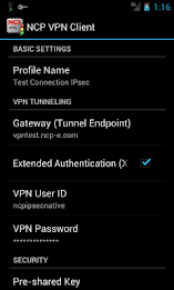 NCP VPN Client poster 2