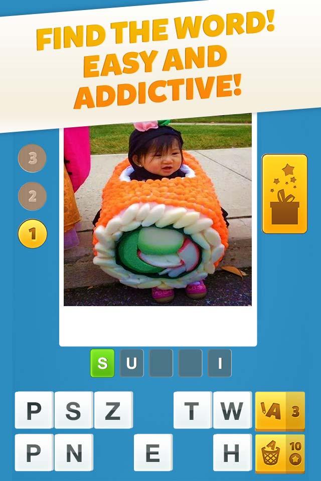 PICS QUIZ - Guess the words! Screen 2