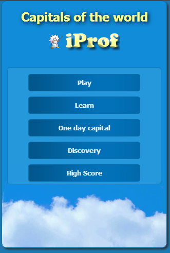 Android application World Capitals Quiz ++ screenshort