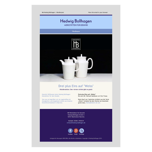 Hedwig Bollhagen - klicken für Vollbild