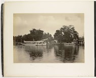 Sandels boot Besitan, Tandjong Poera, Sumatra (P. Sandel's Schiffe Besitan, Tandjong Poera)