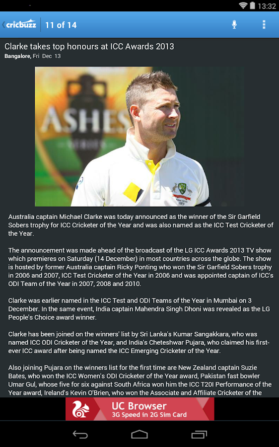    Cricbuzz - Live Cricket Scores & News- screenshot  