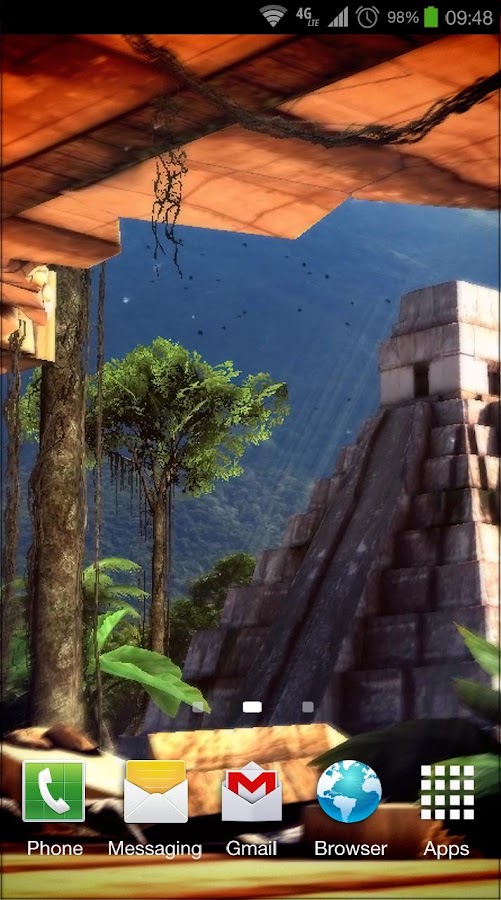 Mayan Mystery 3D Pro lwp - screenshot
