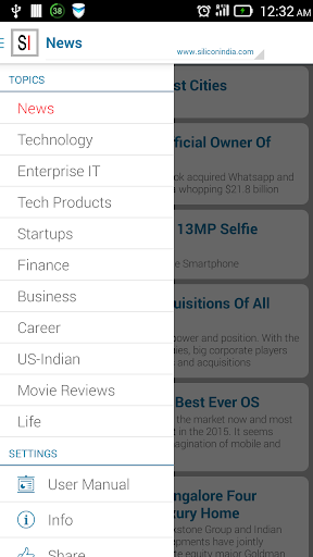 【免費新聞App】Siliconindia Rss Feeds-APP點子