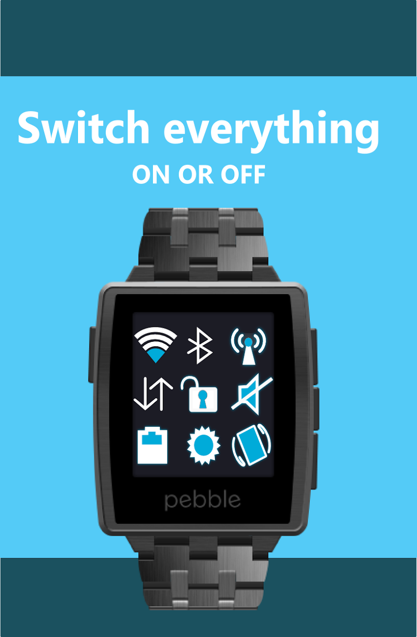 Switch on for Pebble Screen 2