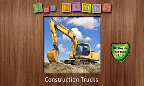 Android application 1st Games Construction Trucks screenshort