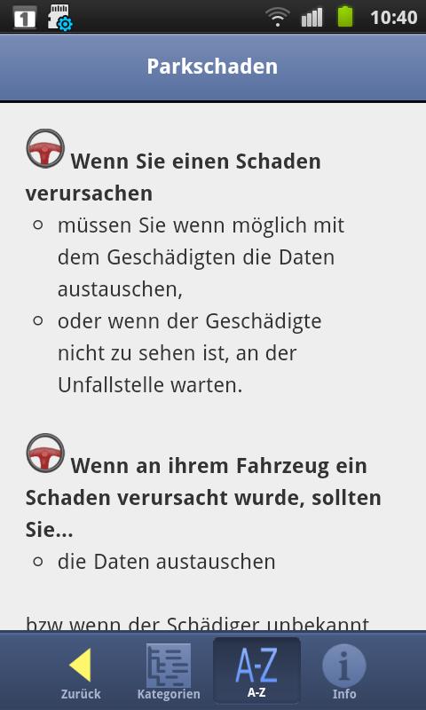 Taschenanwalt Deutschland Screen 3