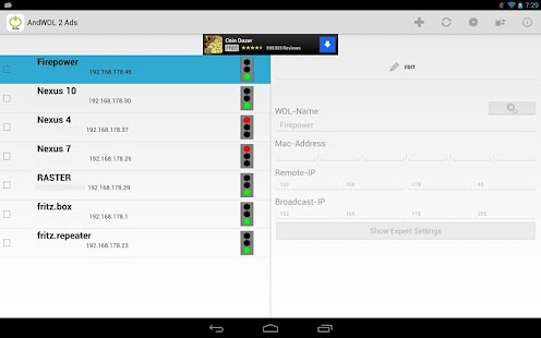AndWOL 2 Ad-Supported Screenshots 0