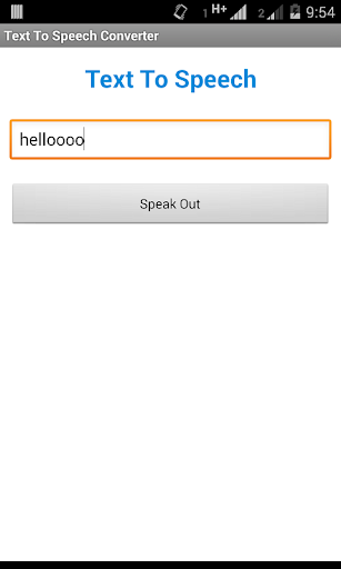 Text to Speech Converter