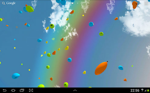 Balloons 3D live wallpaper