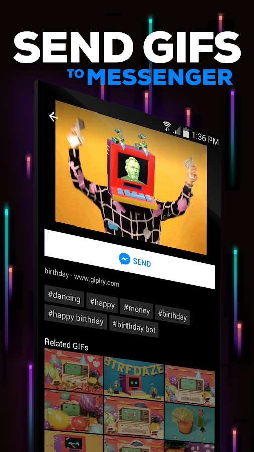 GIPHY for Messenger - screenshot
