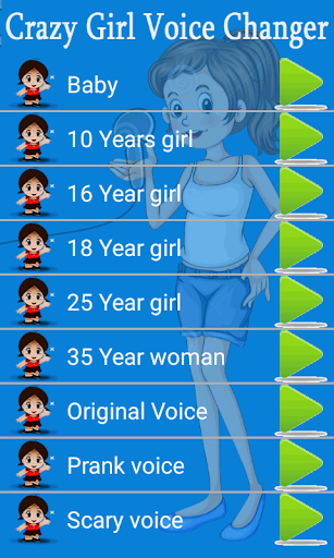 【免費娛樂App】Crazy Girl Voice Changer-APP點子