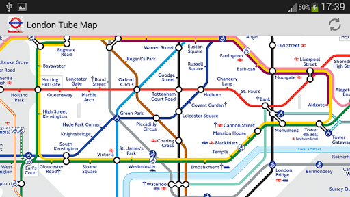 【免費交通運輸App】倫敦地鐵地圖-APP點子