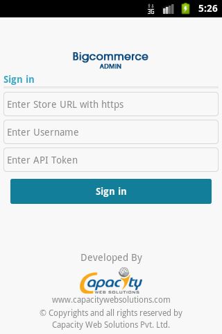 Bigcommerce Admin App