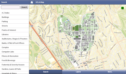 【免費旅遊App】加州大学洛杉矶分校地图-APP點子