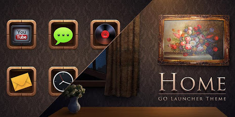 (FREE) Home GO Launcher Theme poster 6