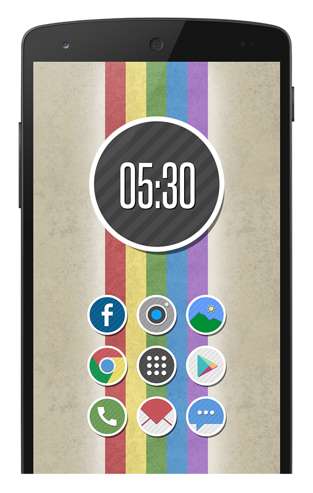 Android application LipseUI Icons - Icon Pack screenshort