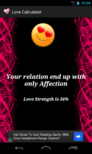 【免費娛樂App】Love/Relation Calculator-APP點子