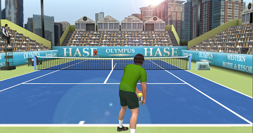Android application First Person Tennis 4 screenshort