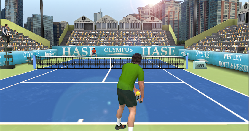 First Person Tennis 4 Screen 1