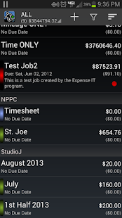 Expense Manager BluJ Business - screenshot thumbnail