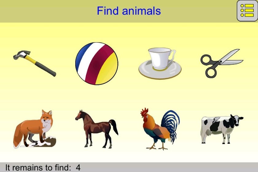 Games for children Screen 3