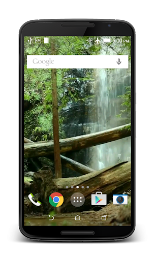 【免費個人化App】Waterfall in Forest LWP-APP點子