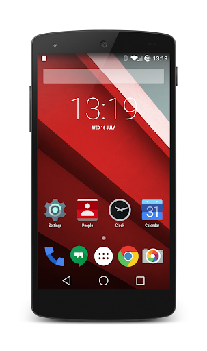 L RED Android Theme CM11 PA