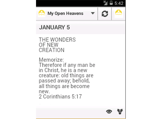 My Open Heavens Gold