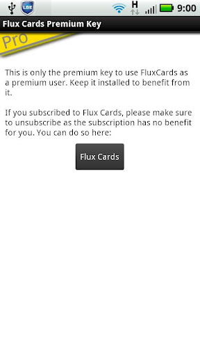 Flux Cards Premium Key
