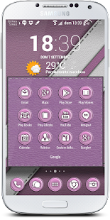 How to mod Leather Pink Theme lastet apk for android