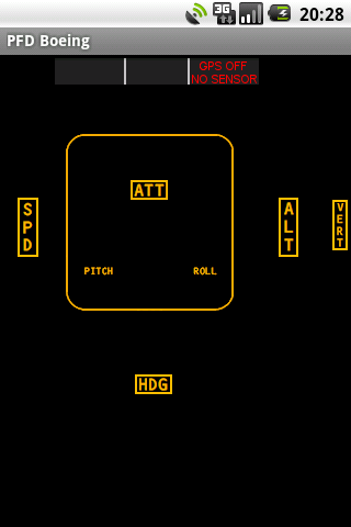 PFD Boeing Screen 2