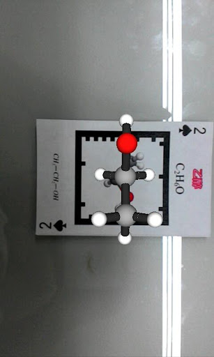 3D Molucular AR Alcohol