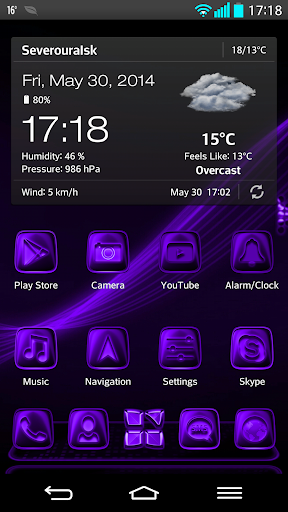 Next Launcher Theme BeautyPur