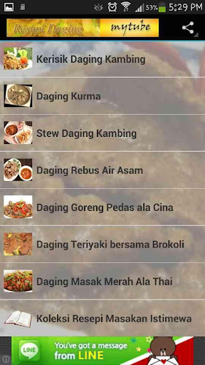 Resepi Masakan Daging 2