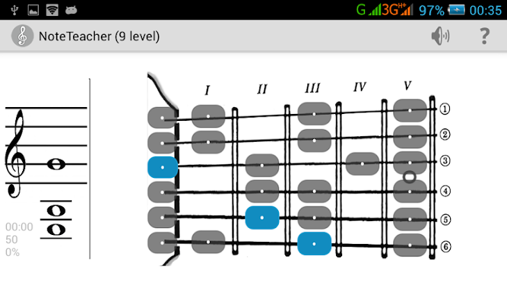 NoteTeacher - read sheet music screenshot