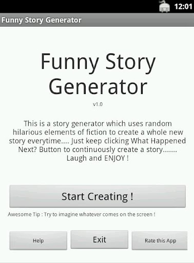 Funny Story Generator