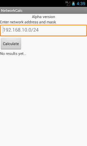 Network Calc