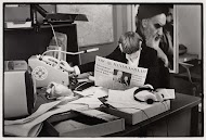 Mieneke Rothfusz, journaal-medewerkster en redacteur Eurovisie