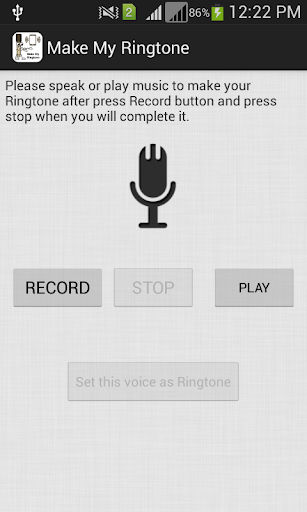 Make Own Ringtone